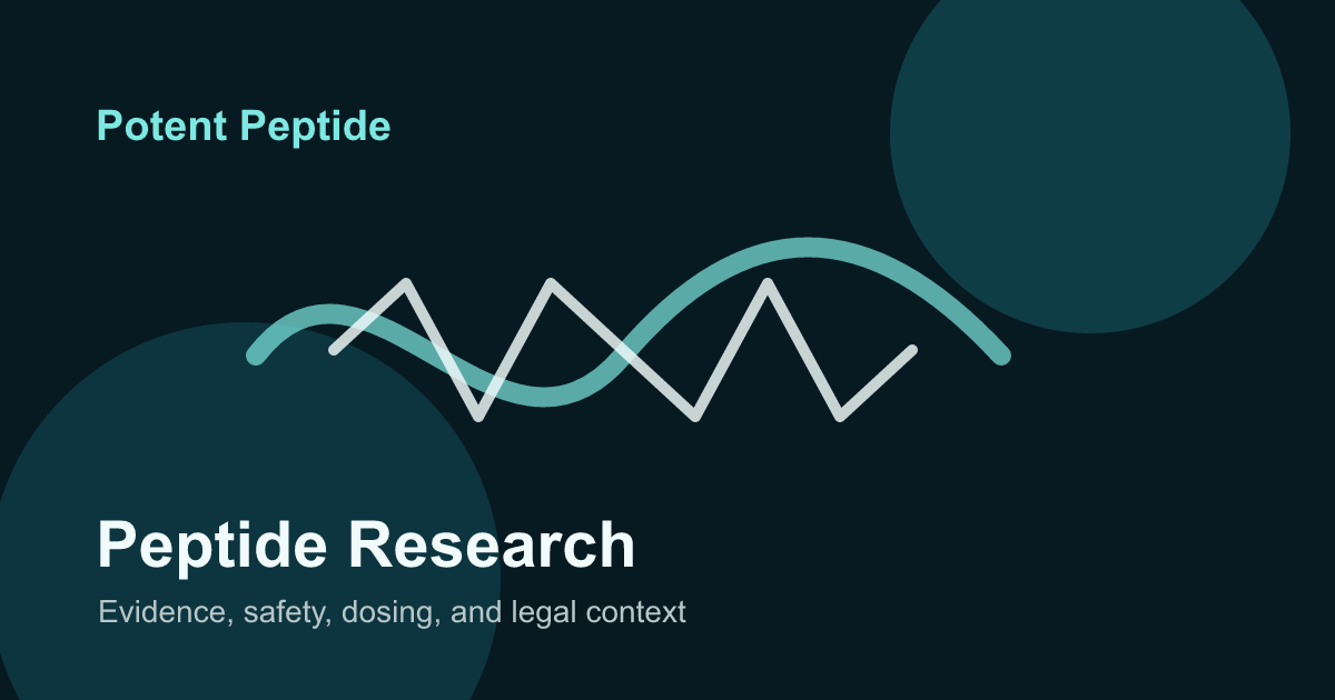 Dosing Protocols for Peptides research artwork